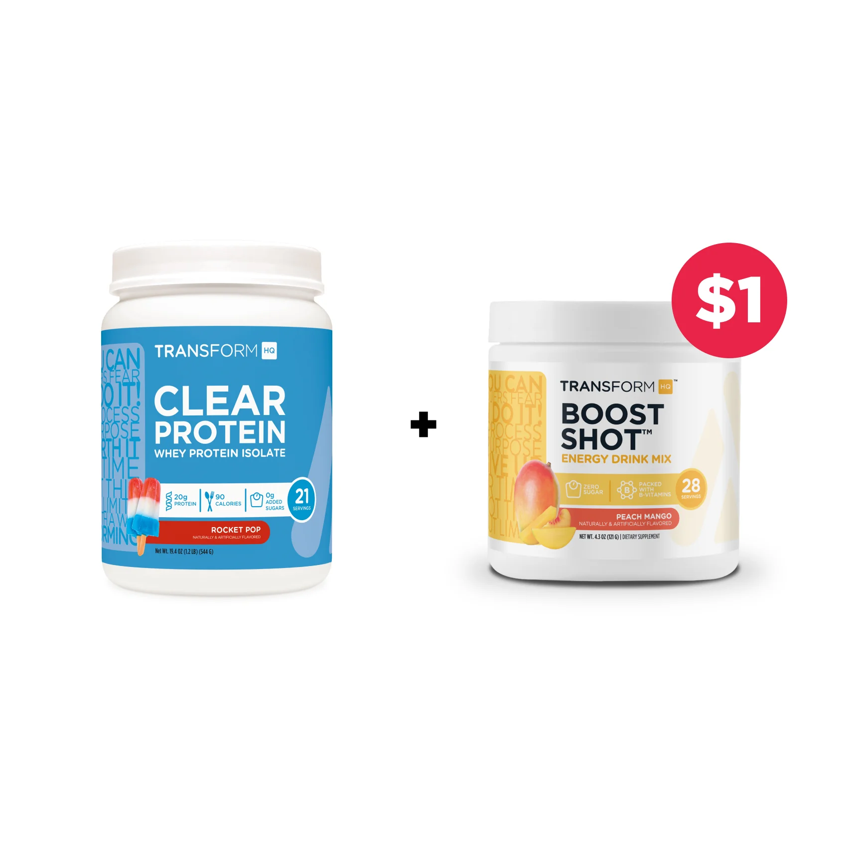 Buy Clear Protein, Get Boost Shot for $1