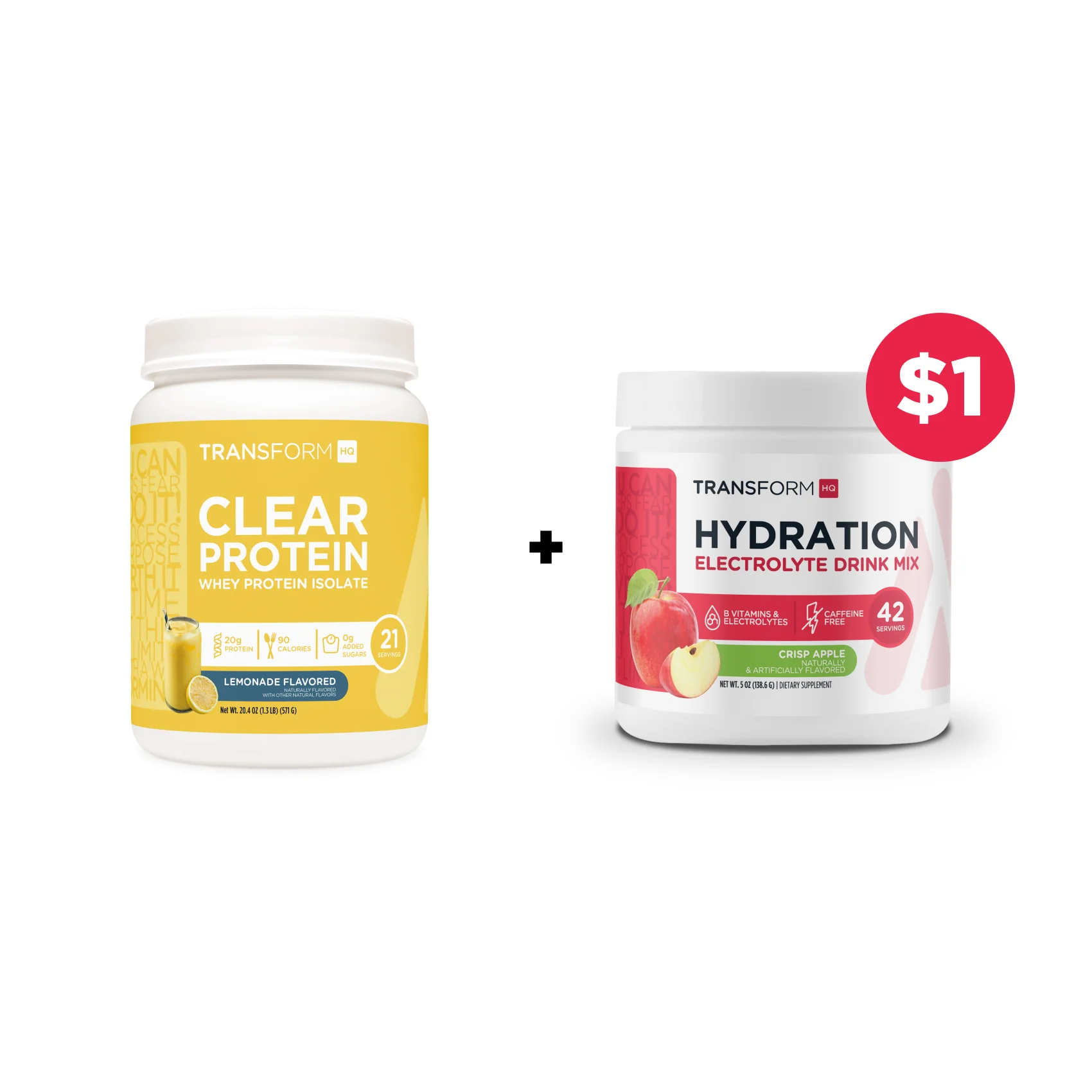 Buy Clear Protein, Get Hydration for $1