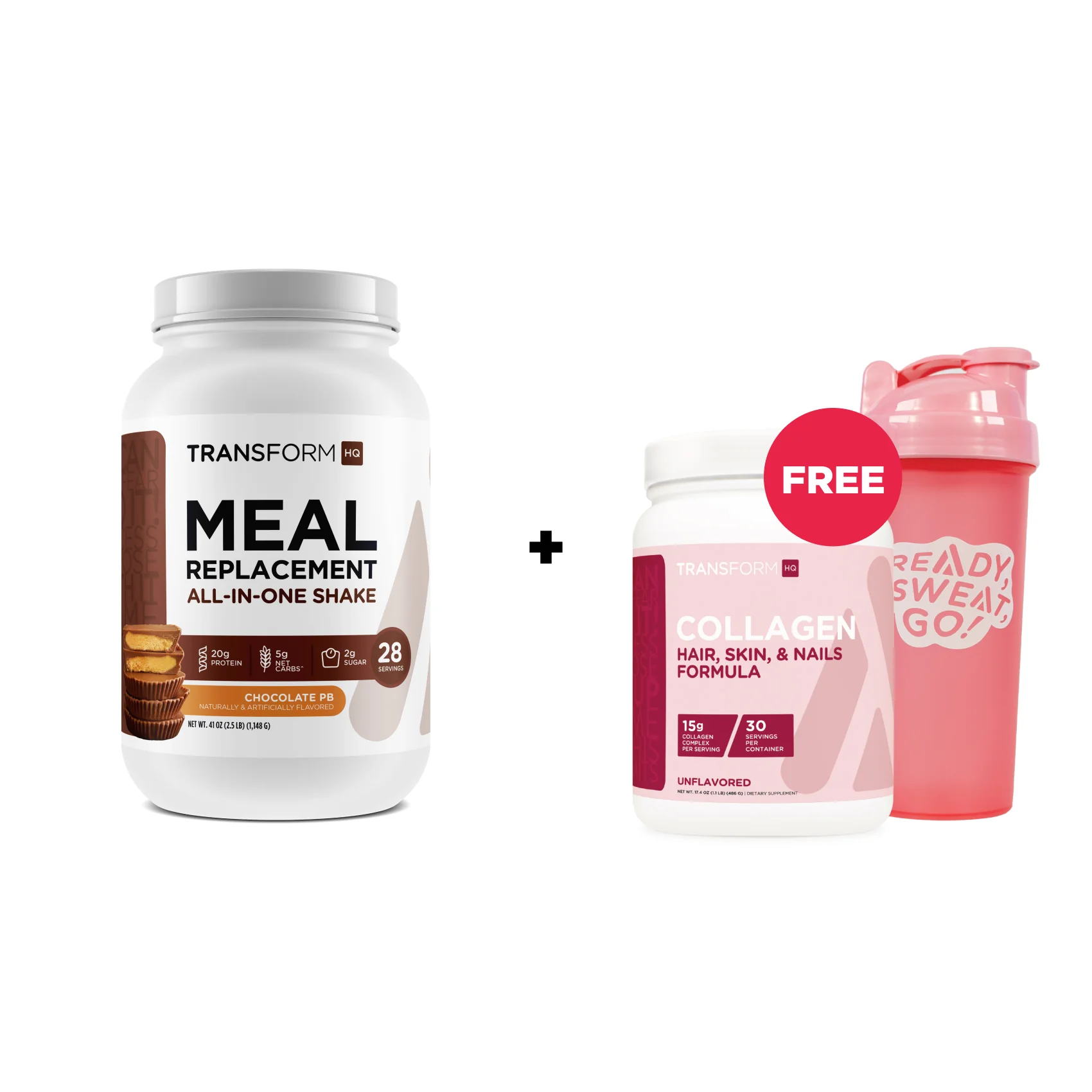 Buy Shake, Get Collagen + Shaker Free (Bundle)