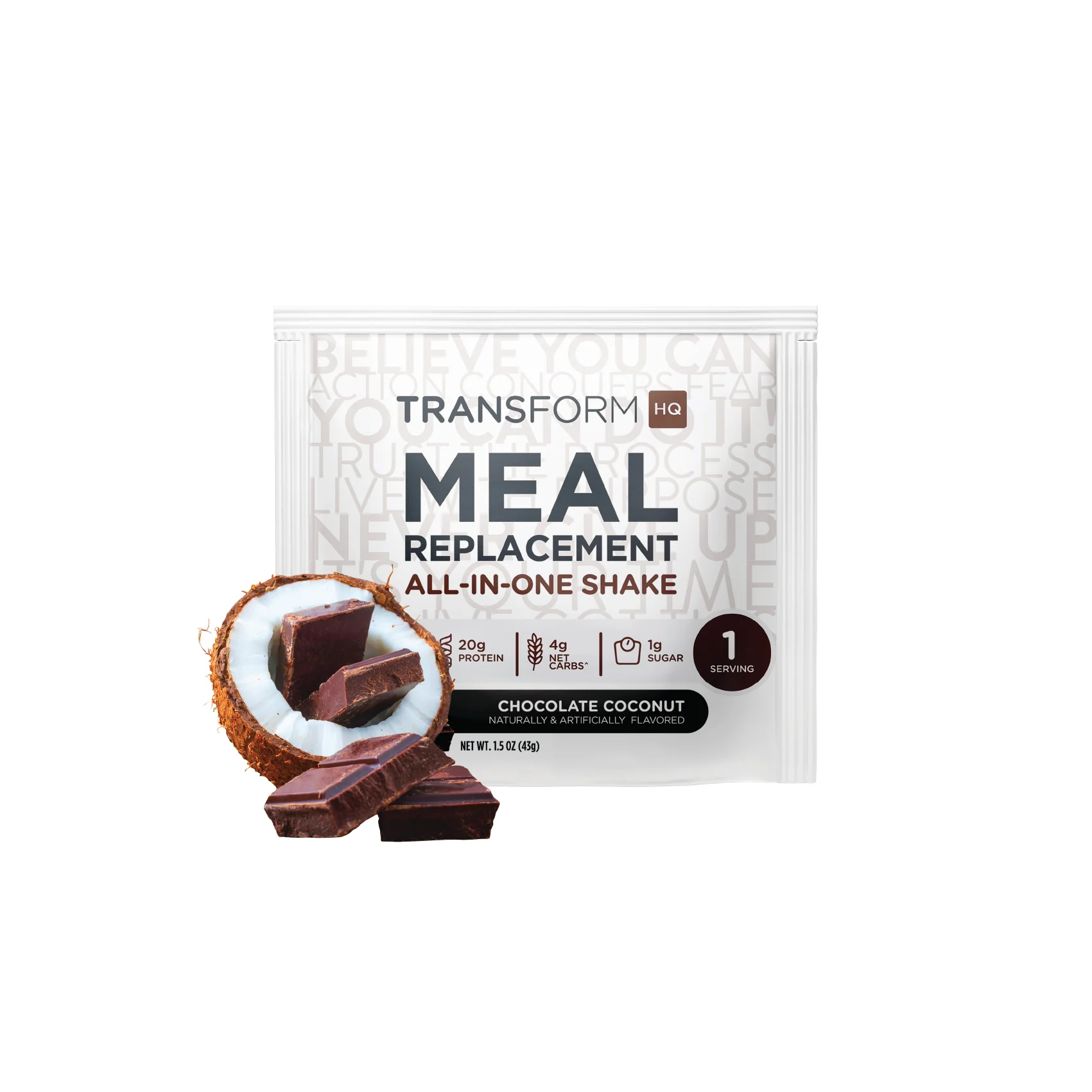 Meal Replacement Shake Sample Single Serve Pack - Image 11