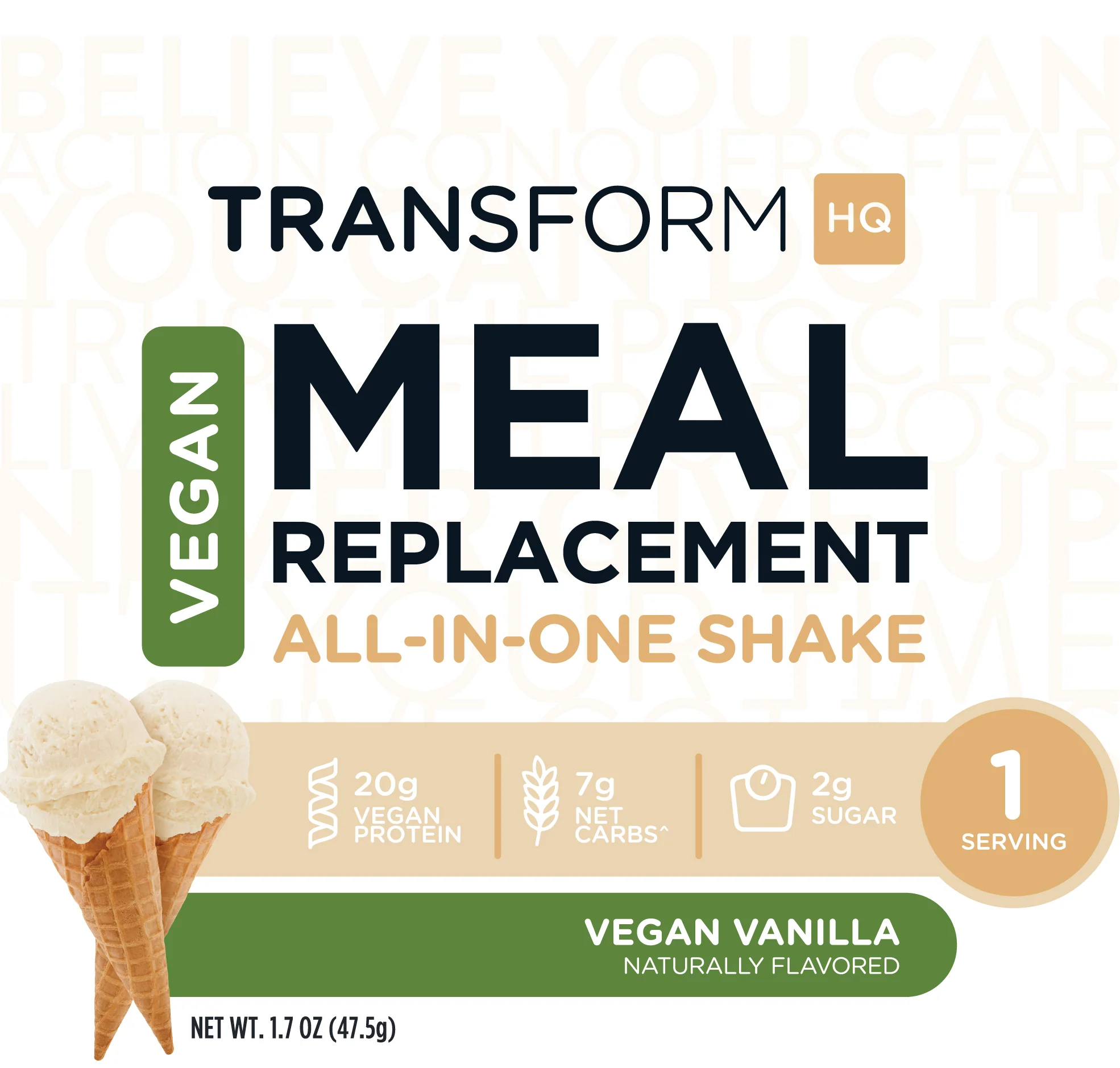 Meal Replacement Shake Sample Single Serve Pack - Image 24