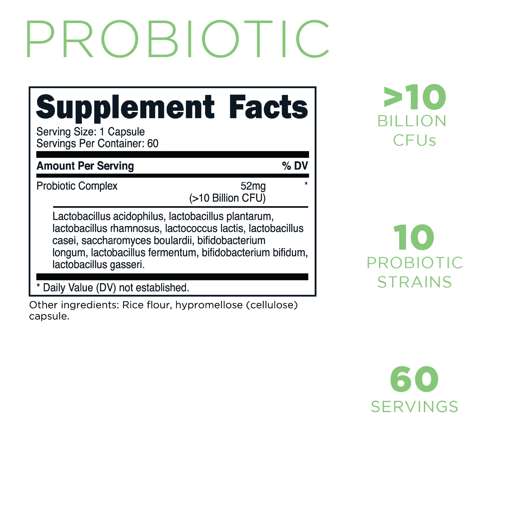 Probiotic Complex ($20 Bin) - Image 2